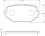 Imagen de PASTILLAS DE FRENO DELANTERA CHEVROLET TRACKER 2.0
